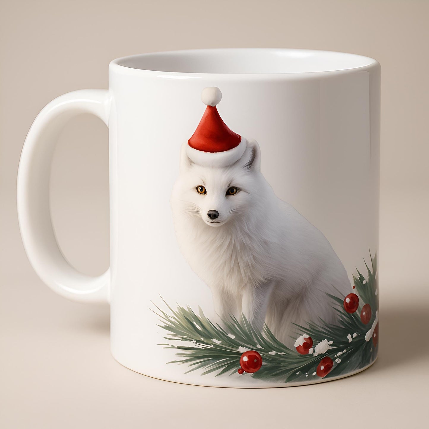 Klistremerkeark – Akvarell juledyr clipart-pakke: 118 PNG, 300 DPI (digital nedlasting)