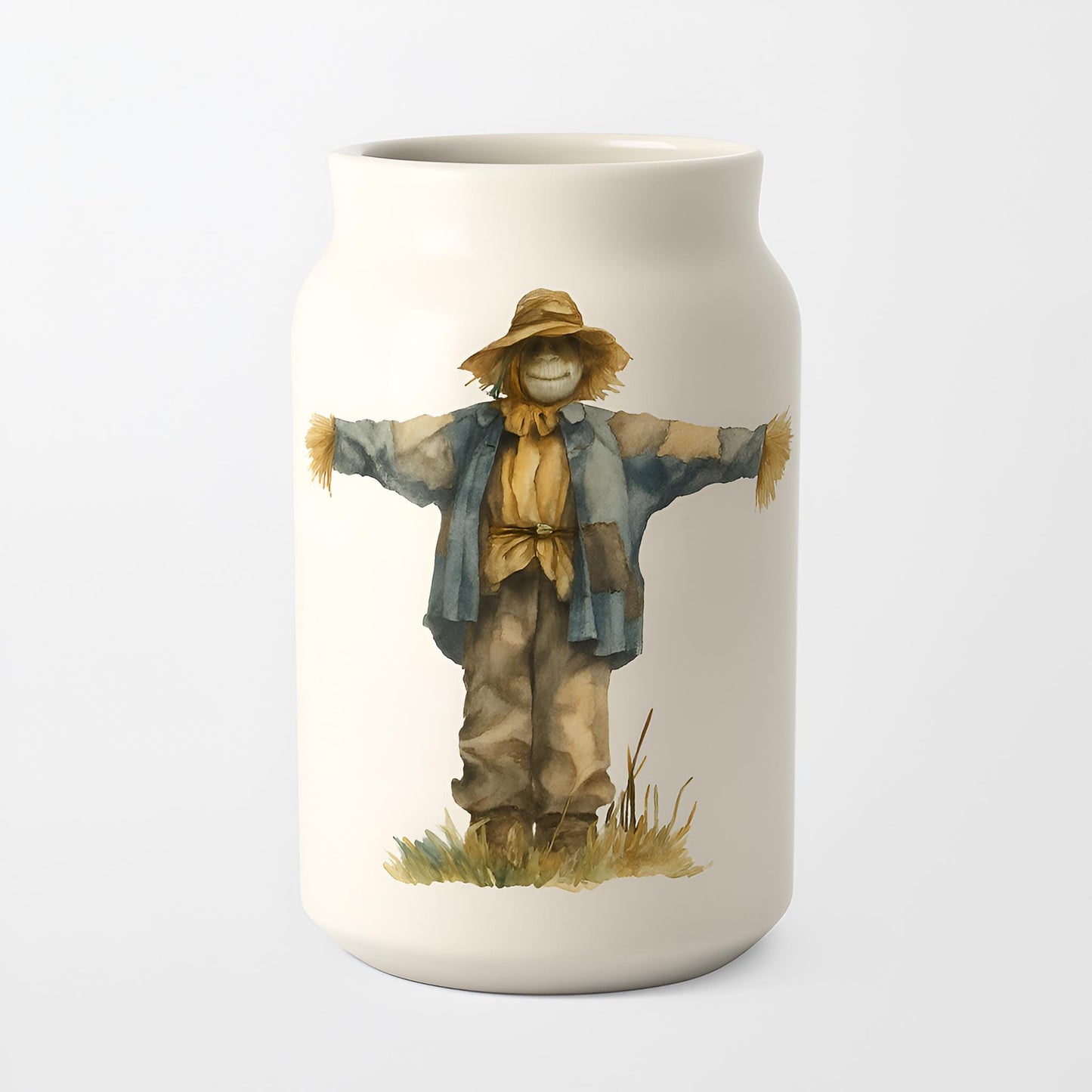 Halloween Scarecrow Clipart Set β 16 PNG β Transparent β Watercolor β High Resolution 300 DPI