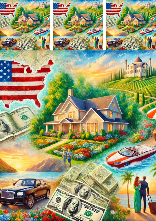 Sticker Sheet – Dream Map Collage Cat. No. 4292