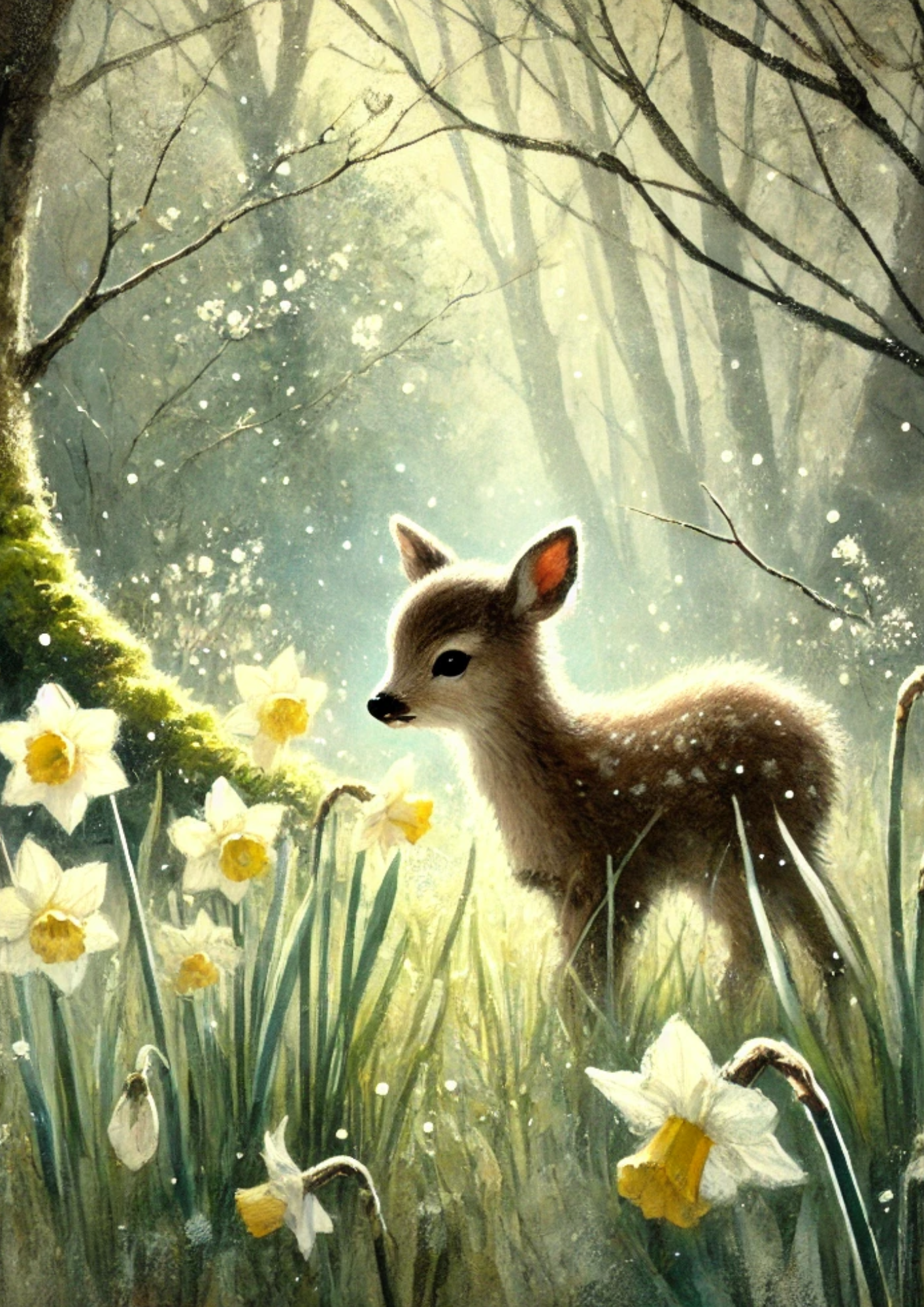 Sticker Sheet / Greeting Card – Little Roe 2 Full Cat. No. 4330