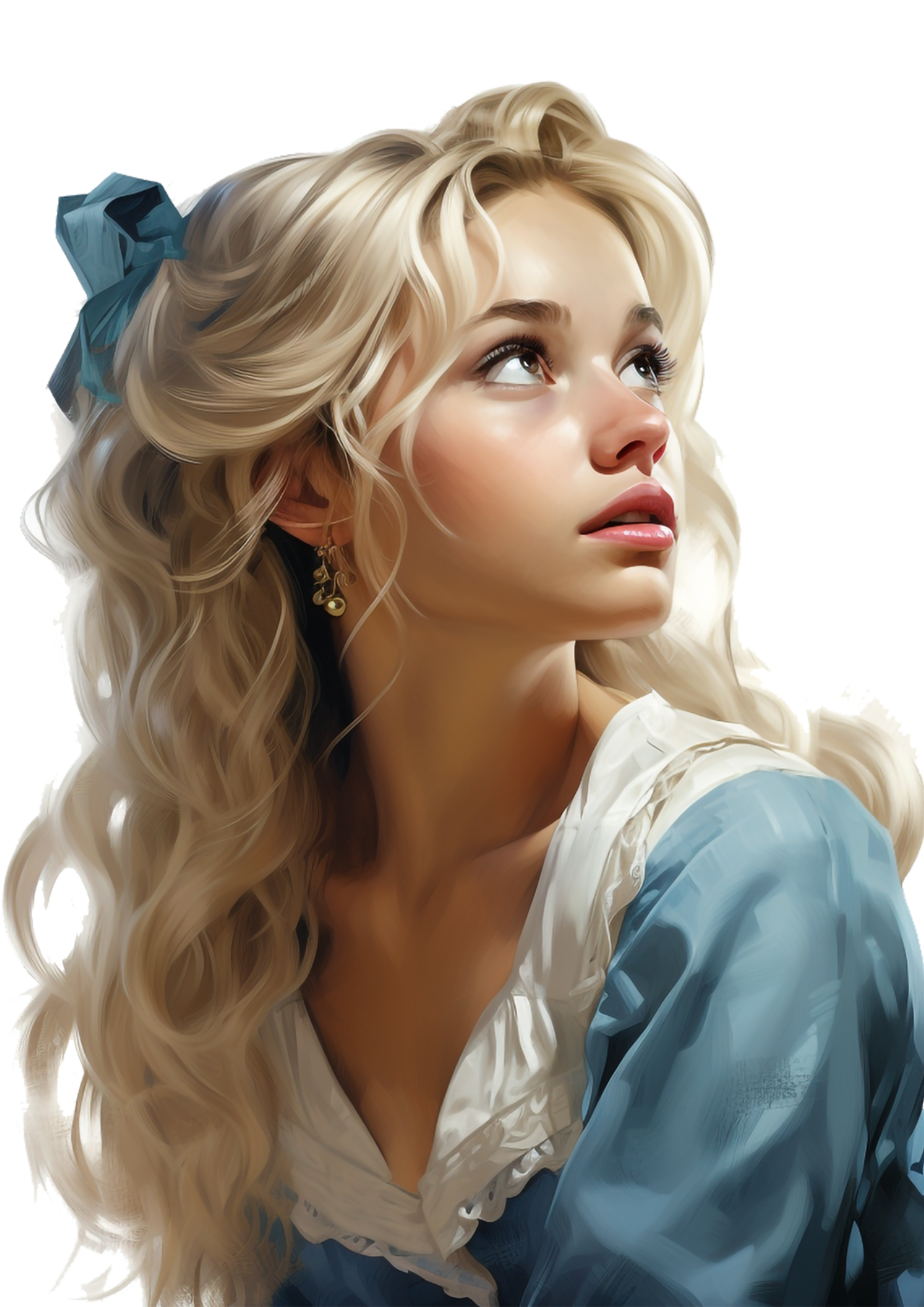 Sticker Sheet / Greeting Card – Alice In Wonderland Full Cat. No. 4370