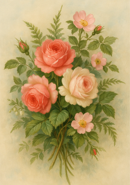 Sticker Sheet – Rustic Roses Full Cat. No. 4435