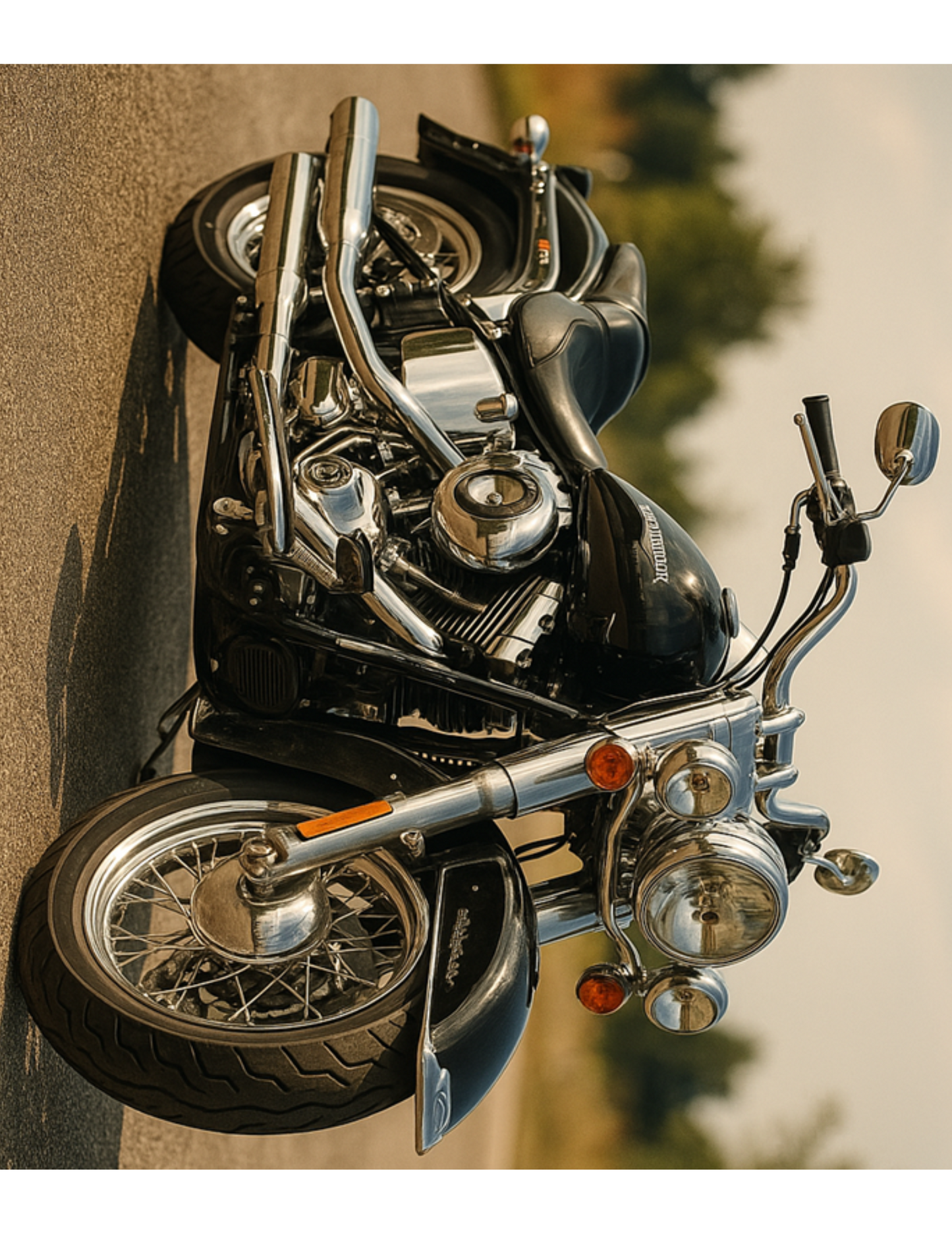 Sticker Sheet / Greeting Card – Motorcycle Full Cat. No. 4548