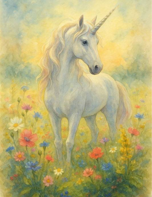 Sticker Sheet – Unicorn Full Cat. No. 4603