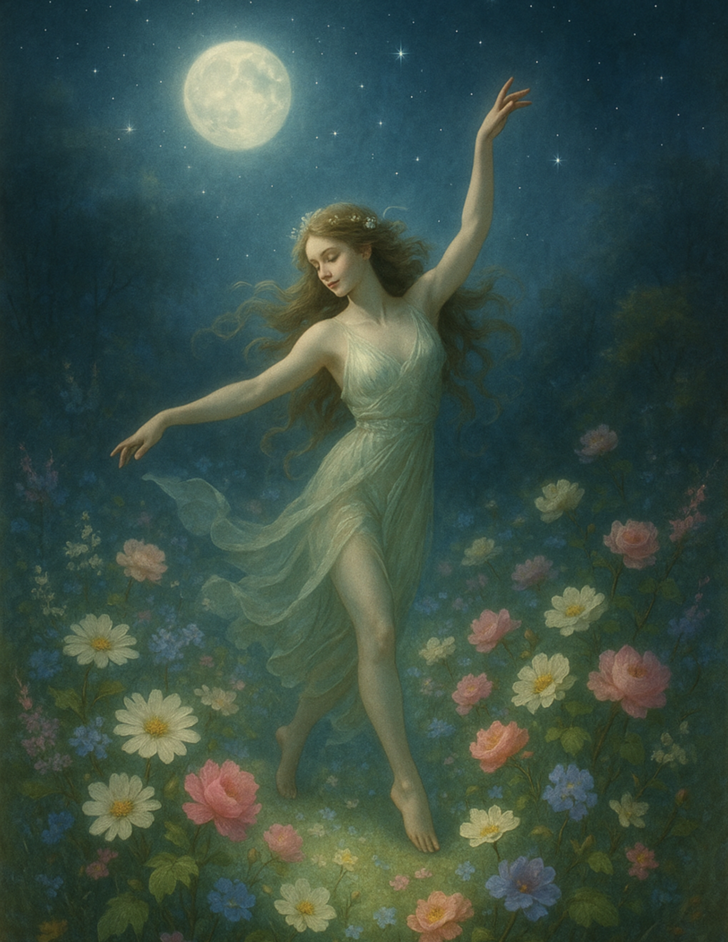 Sticker Sheet / Greeting Card – Dancing Nymph Full Cat. No. 4605