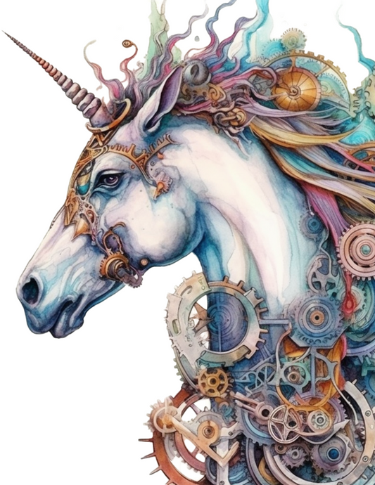 Sticker Sheet – Unicorn Full Cat. No. 4620