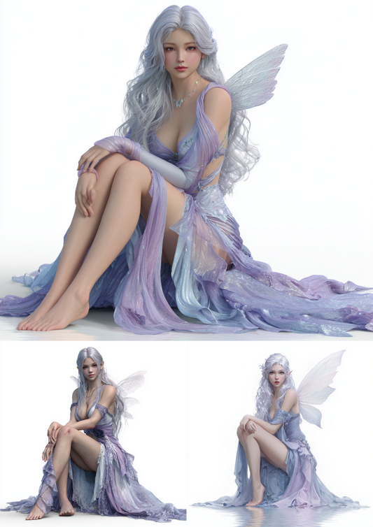 Sticker Sheet – Fairy Collage Cat. No. 4838