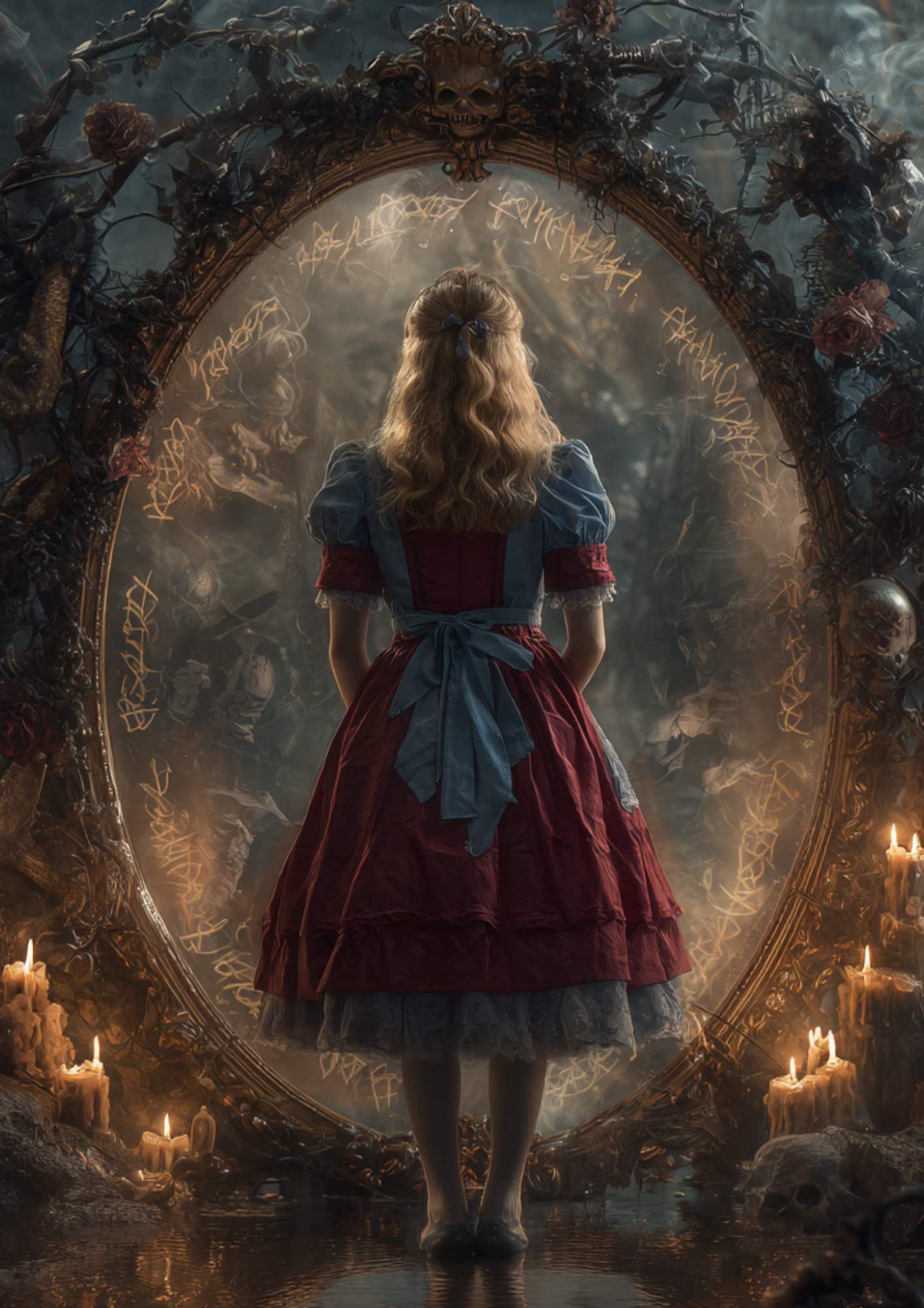 Sticker Sheet – Alice in Wonderland at the Halloween Portal Full Cat. No. 4928