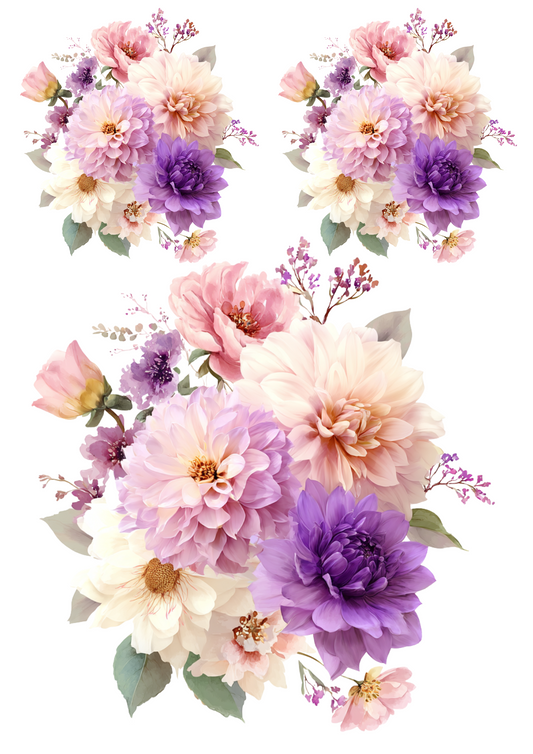 Sticker Sheet Wildflower Bouquet Collage Cat. No. 4978