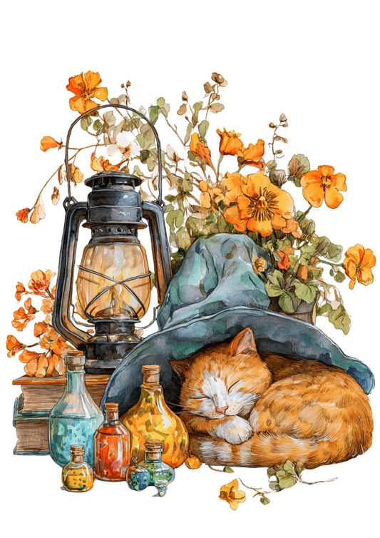 Sticker Sheet β Halloween Cat Full Cat. No. 4982