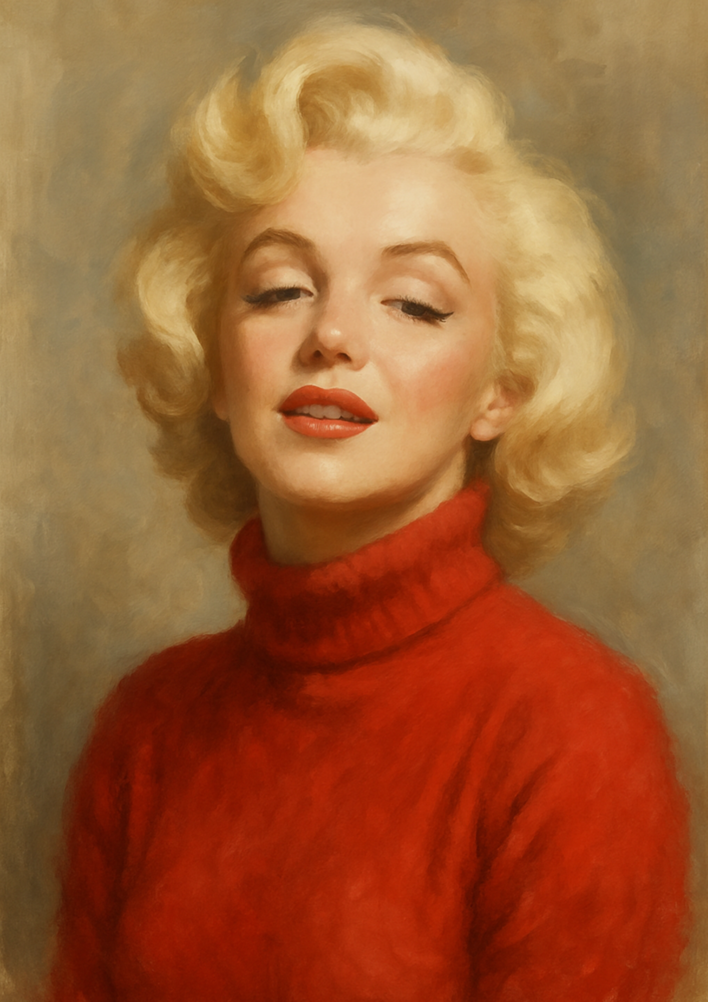 Sticker Sheet / Greeting Card – Marilyn Monroe Full Cat. No. 5199