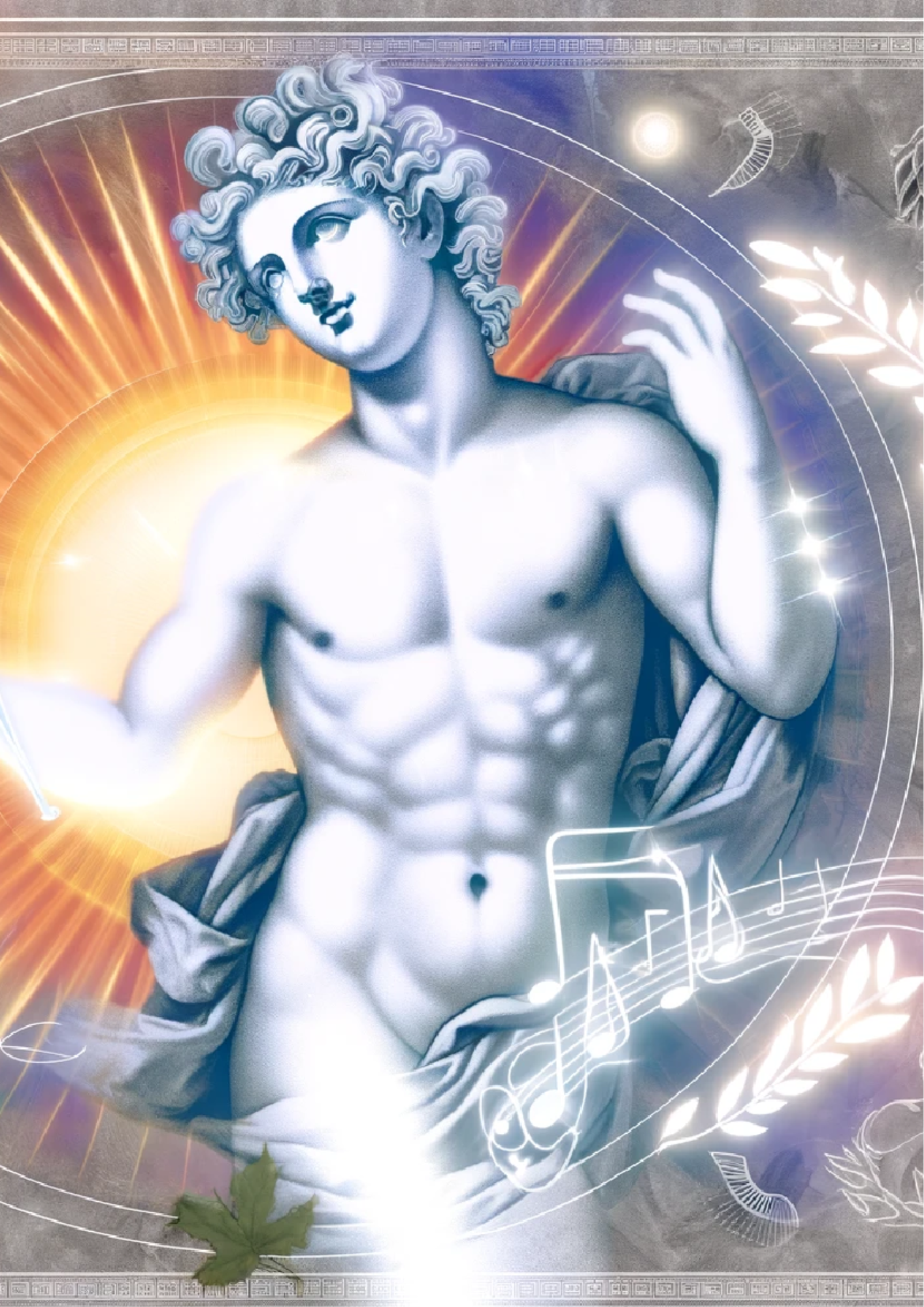 Sticker Sheet / Greeting Card – Apollo Full Cat No. 880