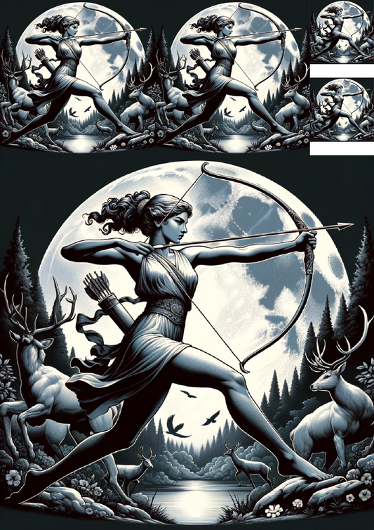 Sticker Sheet – Artemis Collage Cat No. 885