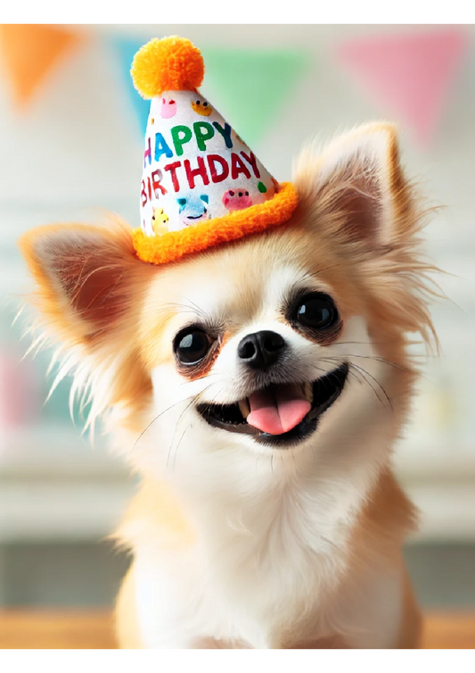 Sticker Sheet – Chihuahua Dog Birthday Full Cat. No. 2562