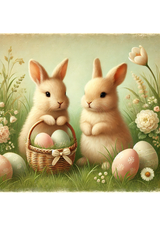 Sticker Sheet – Easter Bunnies Full Cat. No. 2820