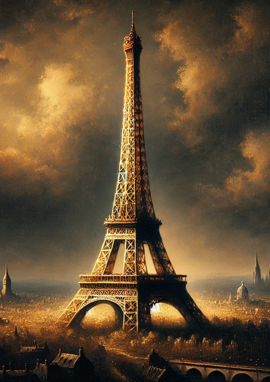 Sticker Sheet Eiffel Tower Full Cat. No. 1832