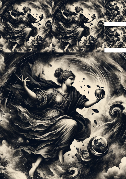 Sticker Sheet – Eris Collage Cat No. 901