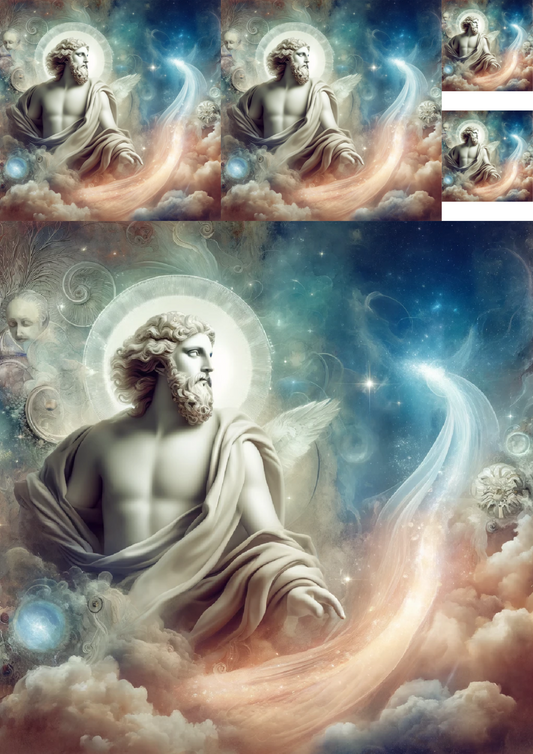 Sticker Sheet – Morpheus Collage Cat No. 935