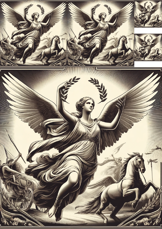 Sticker Sheet – Nike Collage Cat No. 939