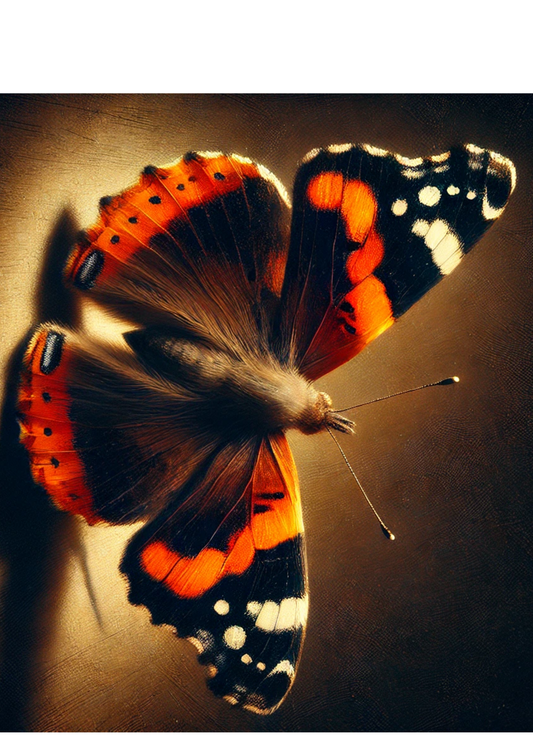 Sticker Sheet Admiral Butterfly Full Cat. No. 1725