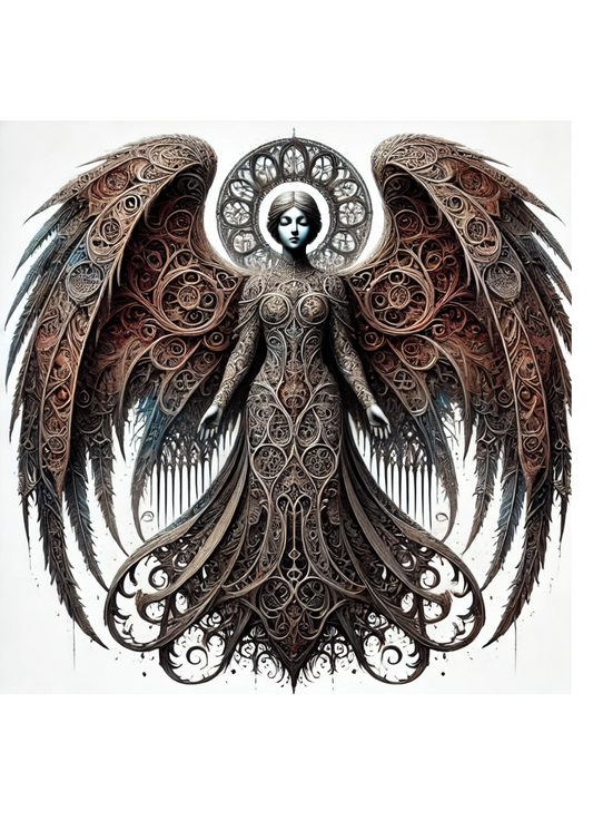 Sticker Sheet Angel Gothic Style Full Cat. No. 1691