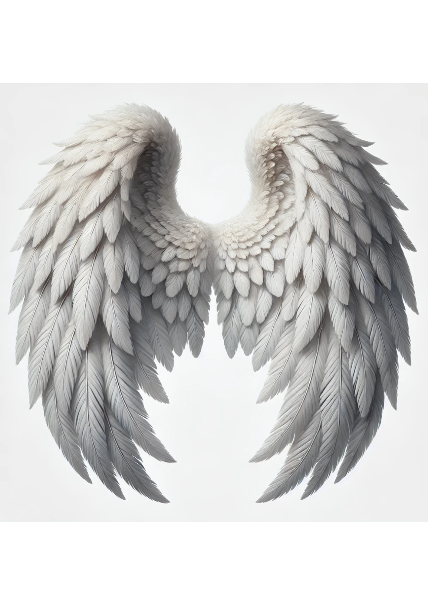 Sticker Sheet / Greeting Card – Angel Wings Full Cat. No. 1693