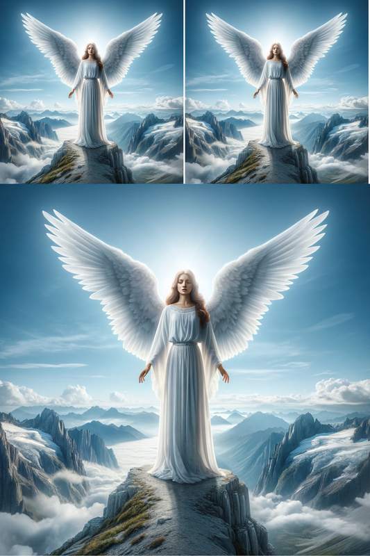 Sticker Sheet Angel on the Top Cat. No. 338