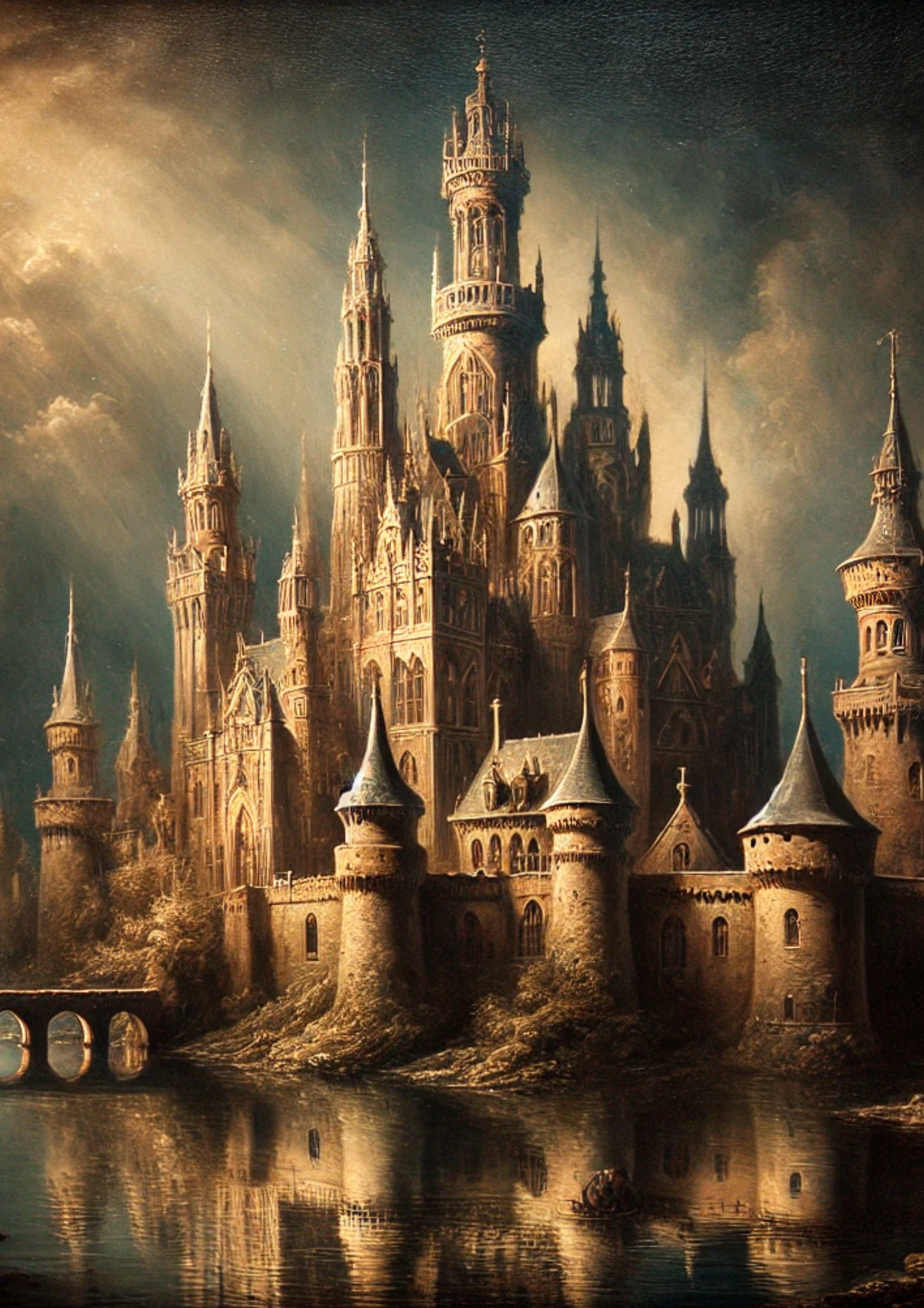 Sticker Sheet / Greeting Card – Fairytale Castle Full Cat. No. 1739