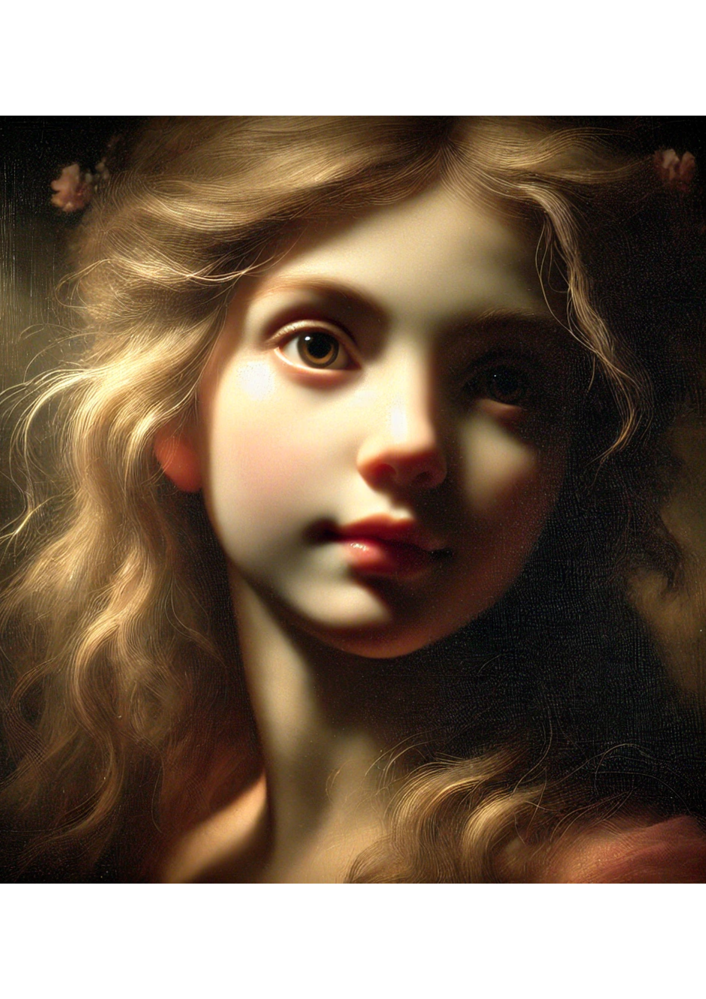 Sticker Sheet / Greeting Card – Beautiful Girl Full Cat. No. 1761