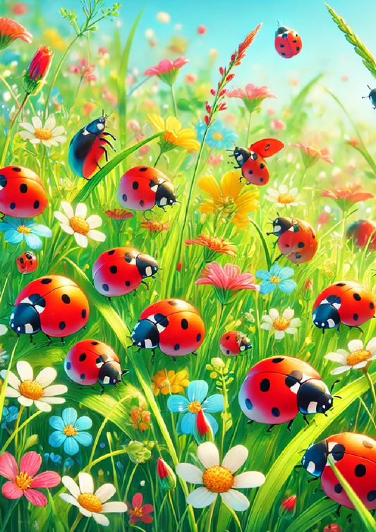 Sticker Sheet Ladybugs Full Cat. No. 1426