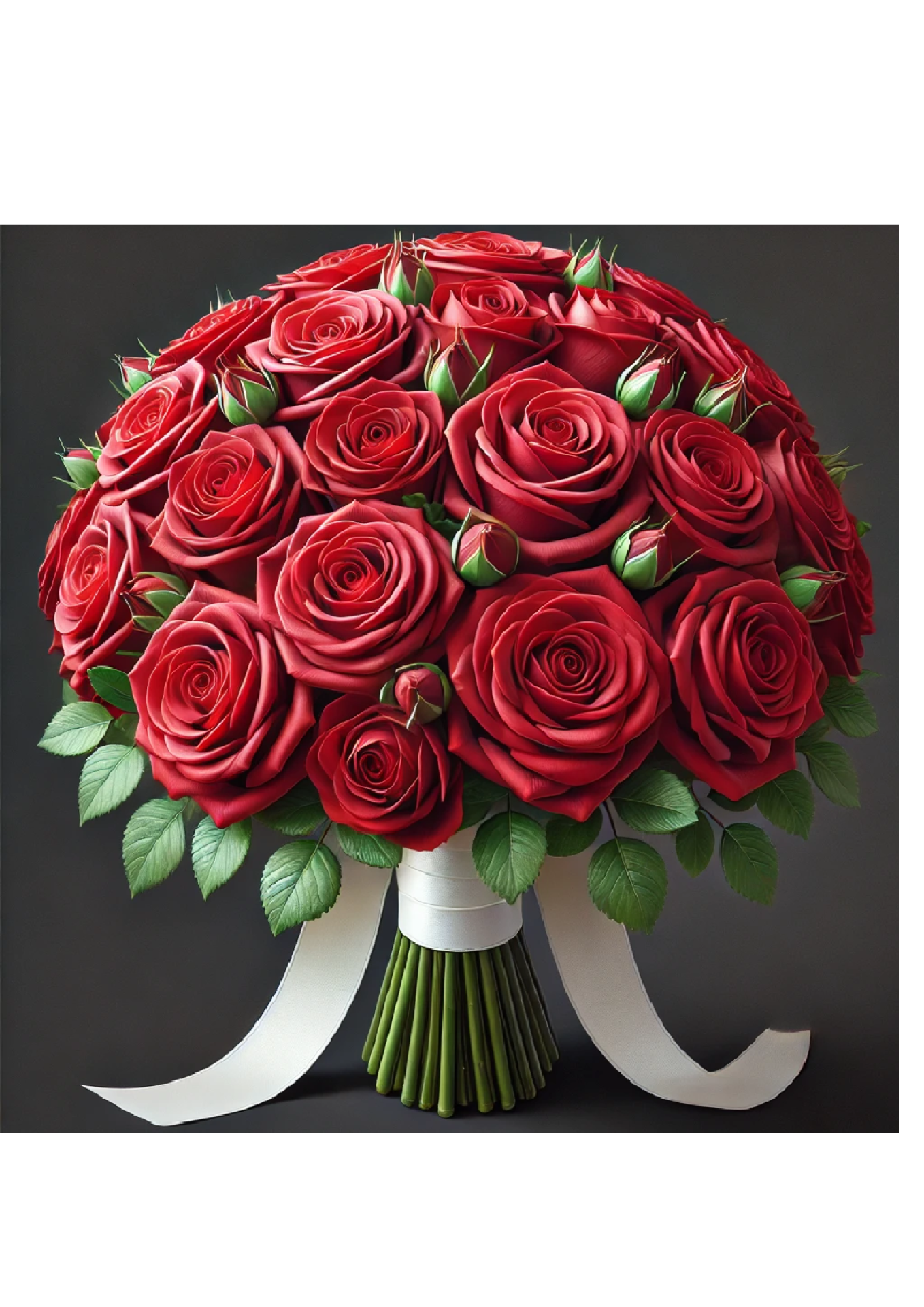 Sticker Sheet / Greeting Card – Bride's Bouquet Full Cat. No. 1280