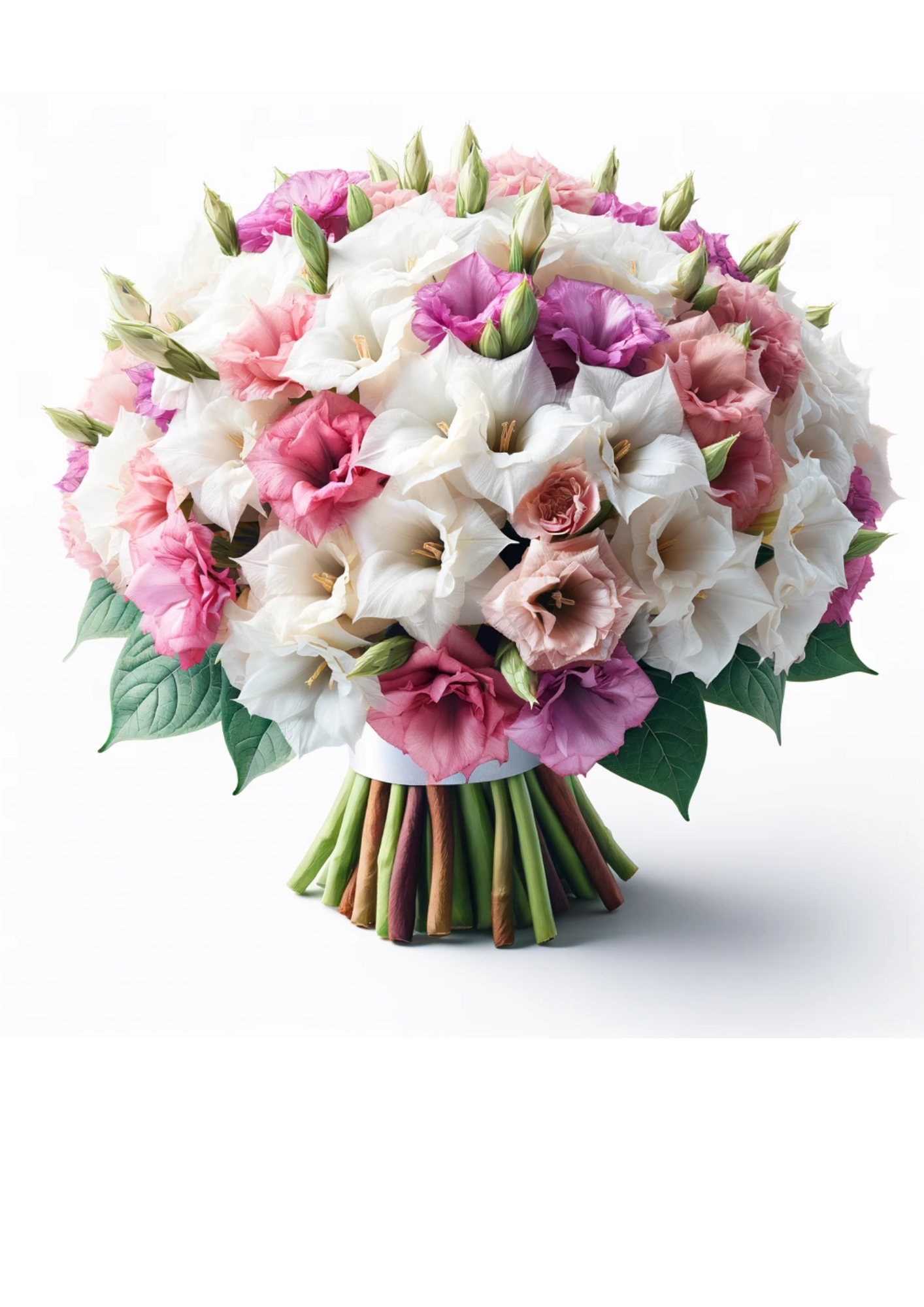 Sticker Sheet / Greeting Card – Bouquet of Flowers Full Cat No. 687