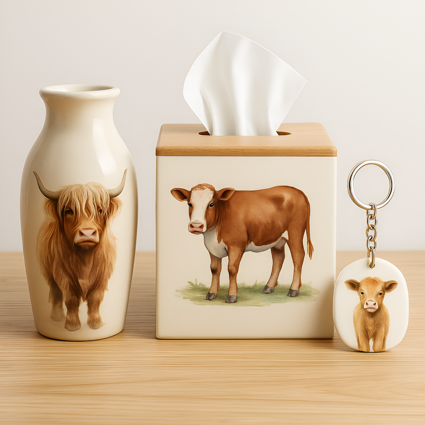 Watercolor Cows Clipart Set – 48 PNG Designs with Transparent Background (Digital Download)