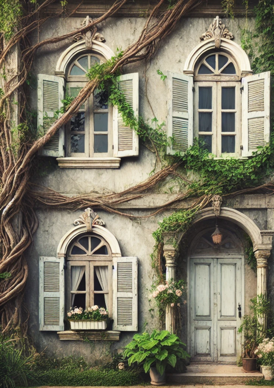 Sticker Sheet Vintage Home Full Cat. No. 1865