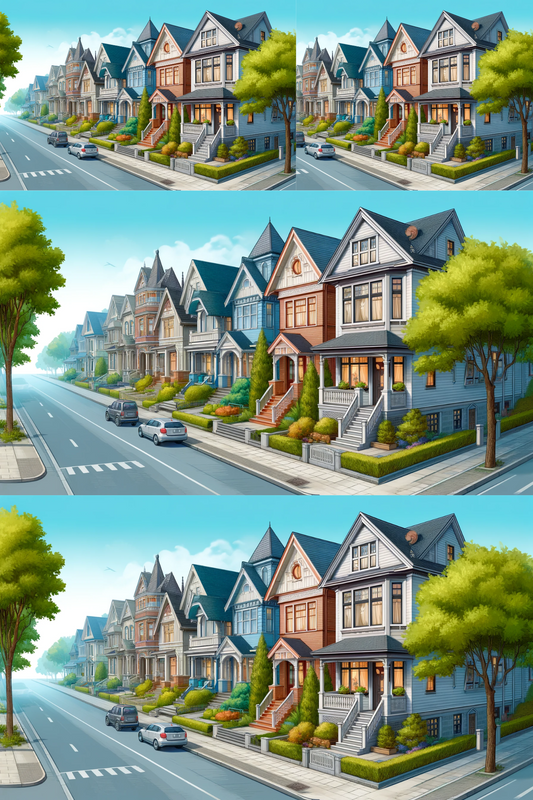 Sticker Sheet – Houses Street No. 106