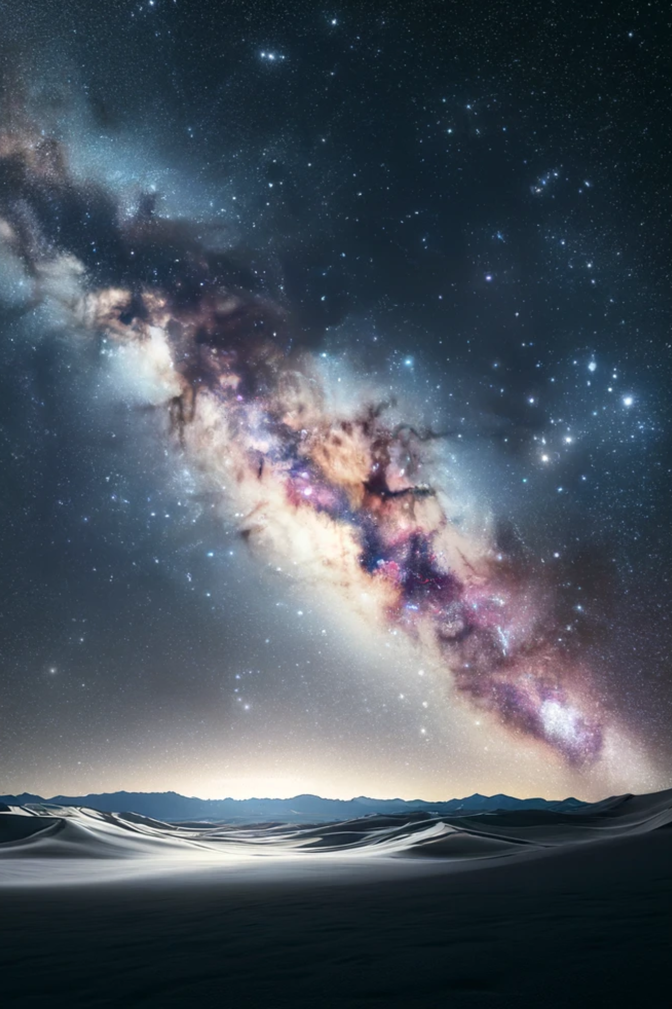 Sticker Sheet / Greeting Card – Milky Way Cat. No. 108