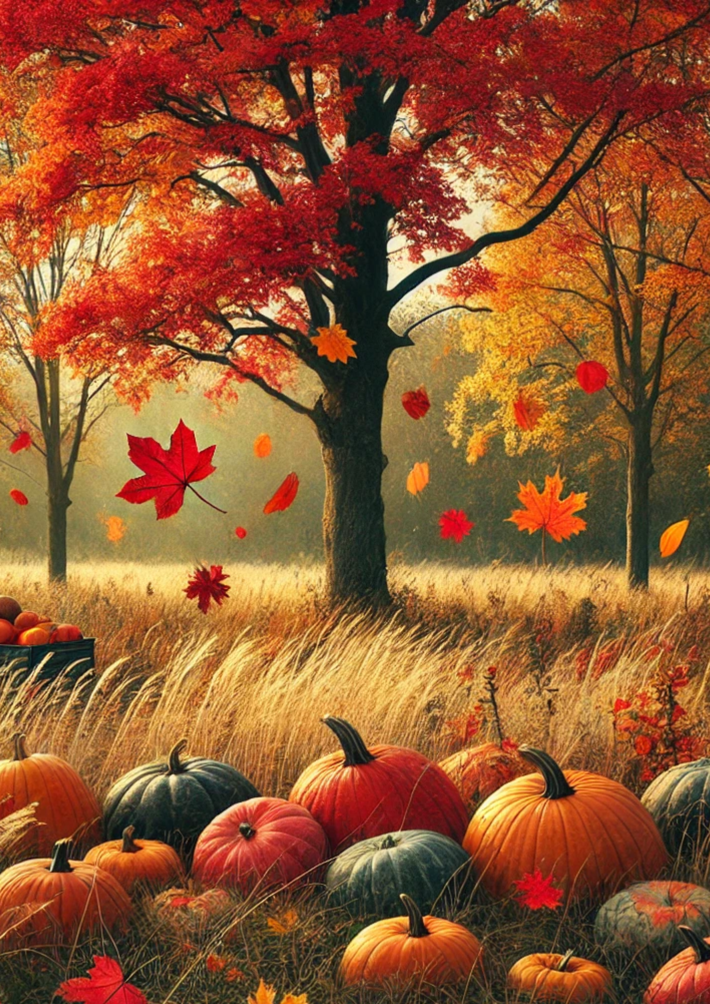 Sticker Sheet / Greeting Card – Pumpkins 2 Full Cat. No. 2570