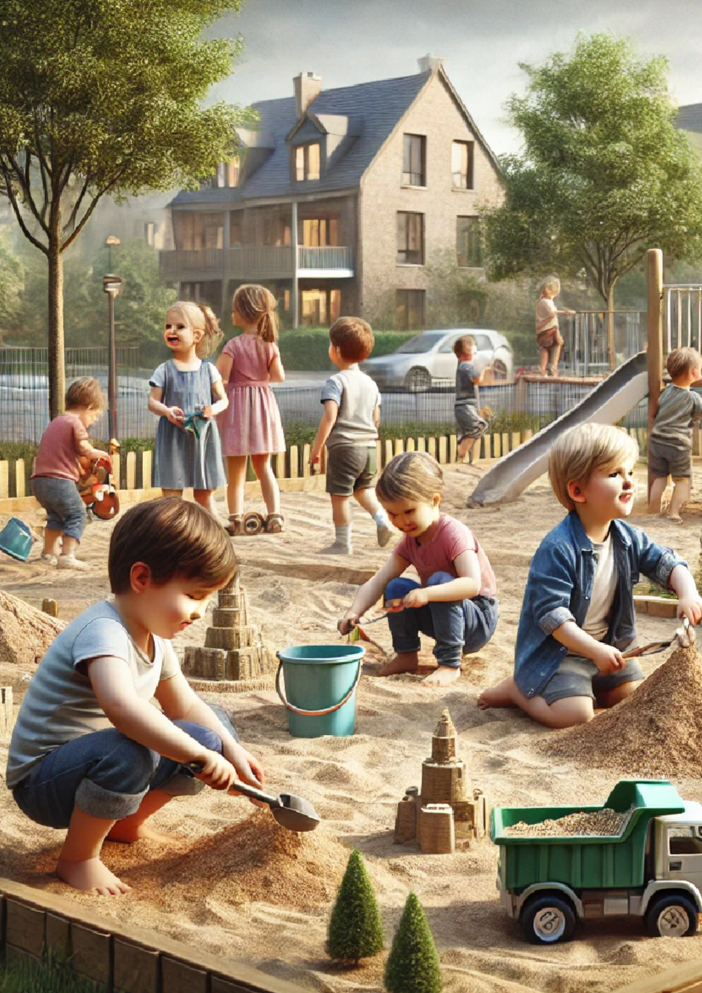 Sticker Sheet / Greeting Card – Modern Children Full Cat. No. 1276