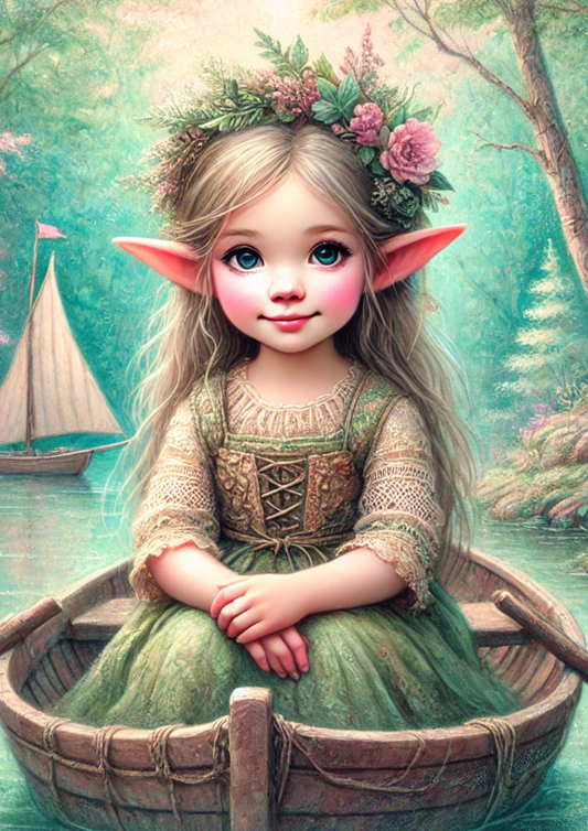 Sticker Sheet Forest Elf 4 Full Cat. No. 1885