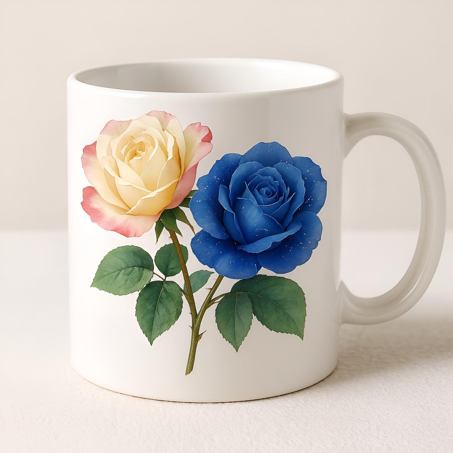 Watercolor Roses Clipart Set: 48 PNG Designs with Transparent Background