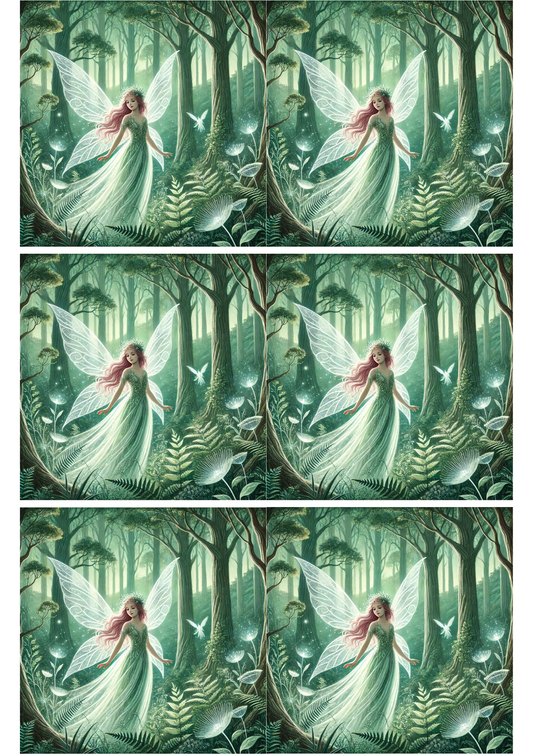 Sticker Sheet Fairy Tale Collage Cat. No. 1886