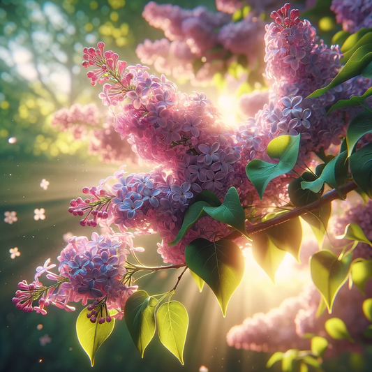 Stickerbogen – Fliederzweig in der Sonne Kat. Nr. 76