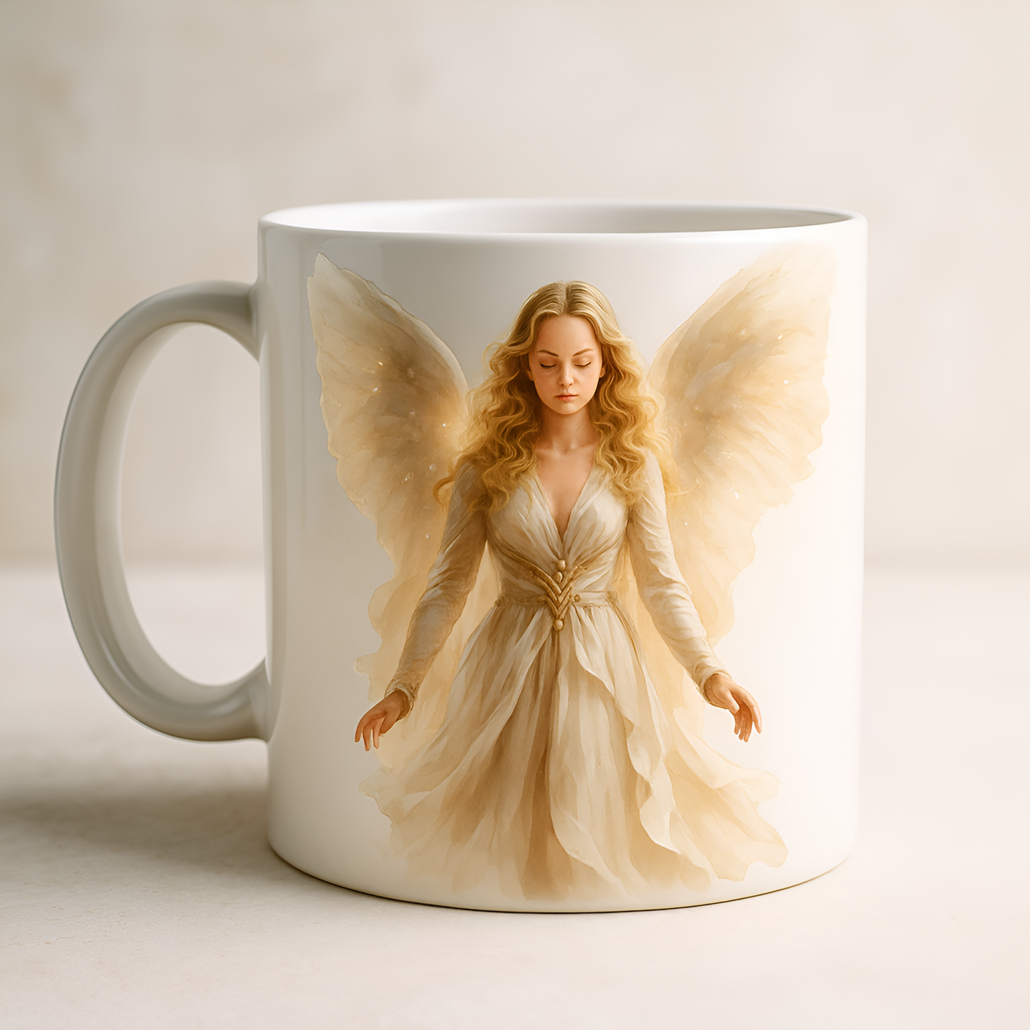 Watercolor Guardian Angels Clipart Set: 48 PNG Designs with Transparent Background (Digital Download)