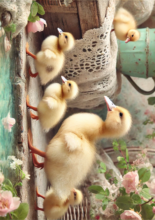 Sticker Sheet – Ducklings Full Cat. No. 2598