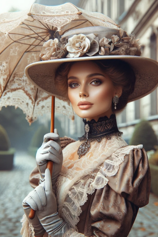 Sticker Sheet – Victorian Woman 4 Full Cat. No. 602