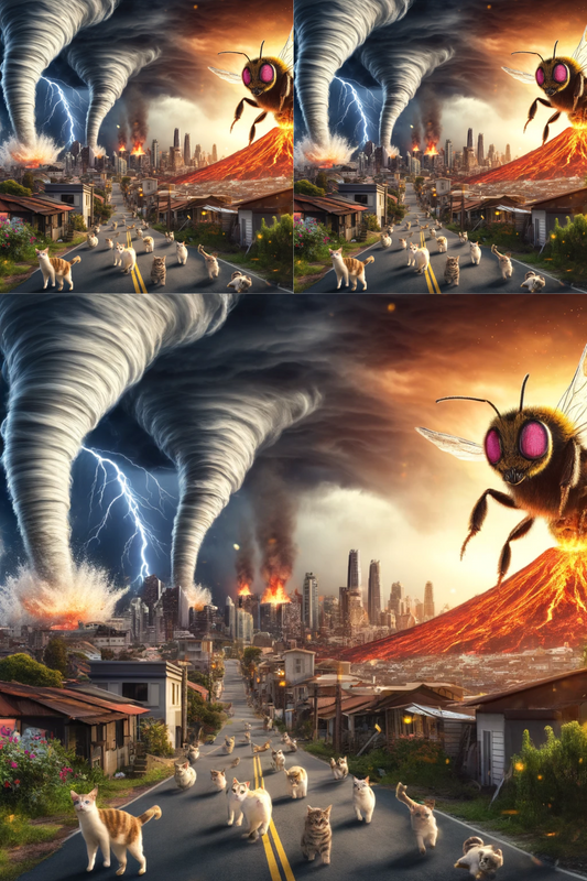 Sticker Sheet Bee Giant, Cat. No. 67