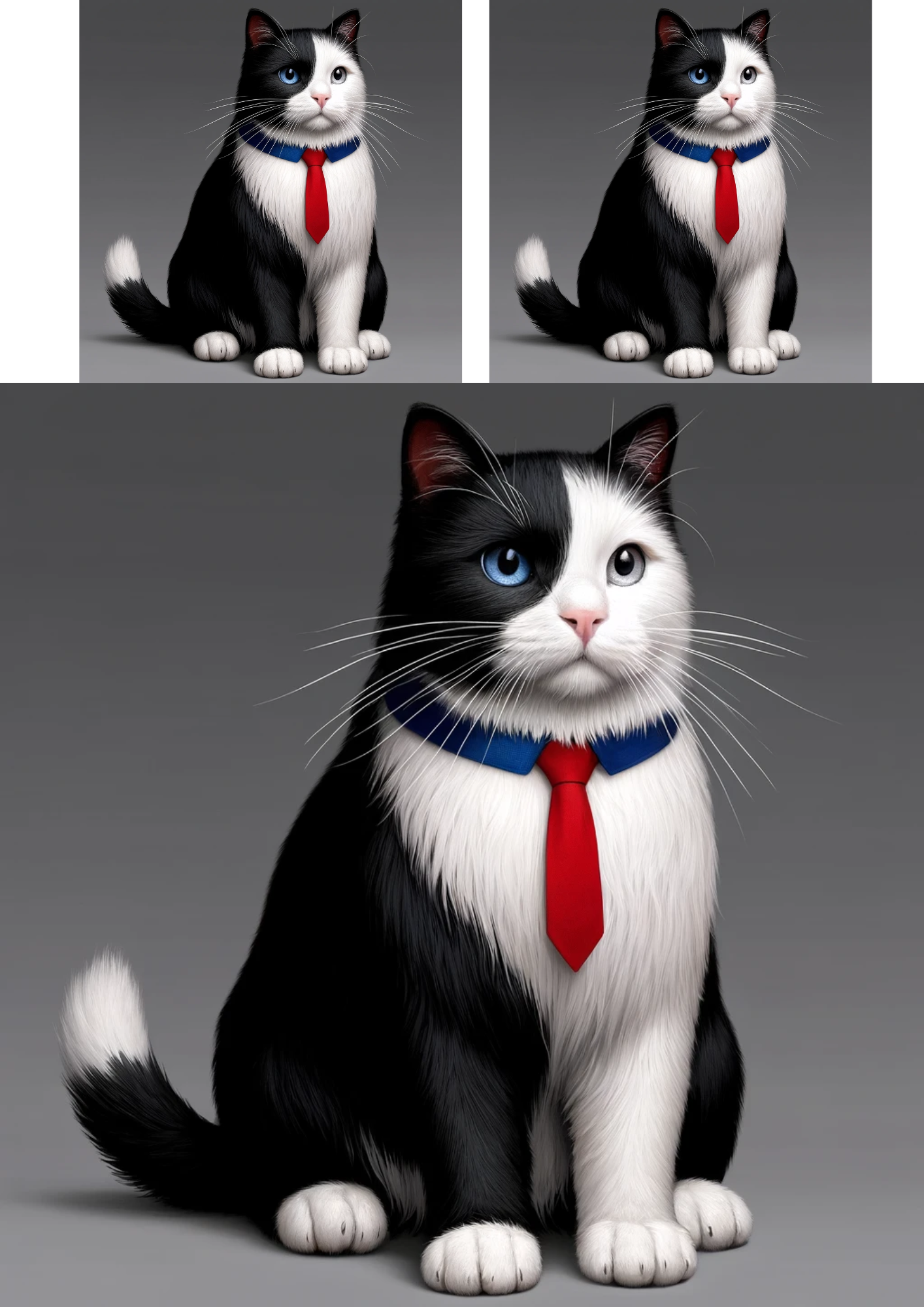 Sticker Sheet / Greeting Card – Cat Leon 2 Cat. No. 64