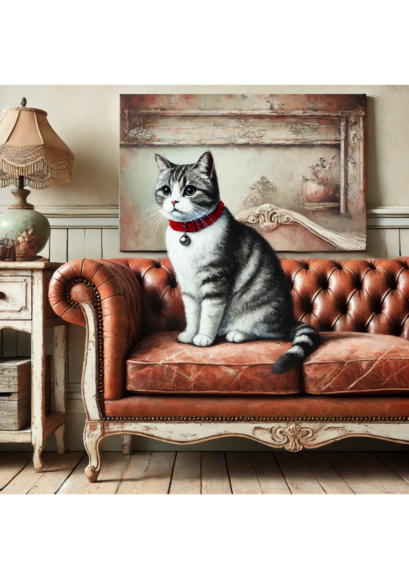 Sticker Sheet / Greeting Card – Cat On Sofa Full Cat. No. 3036