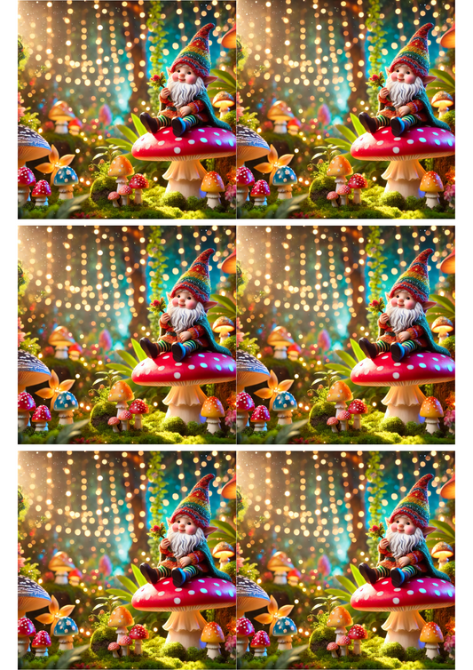 Sticker Sheet Leprechaun Collage Cat. No. 2046