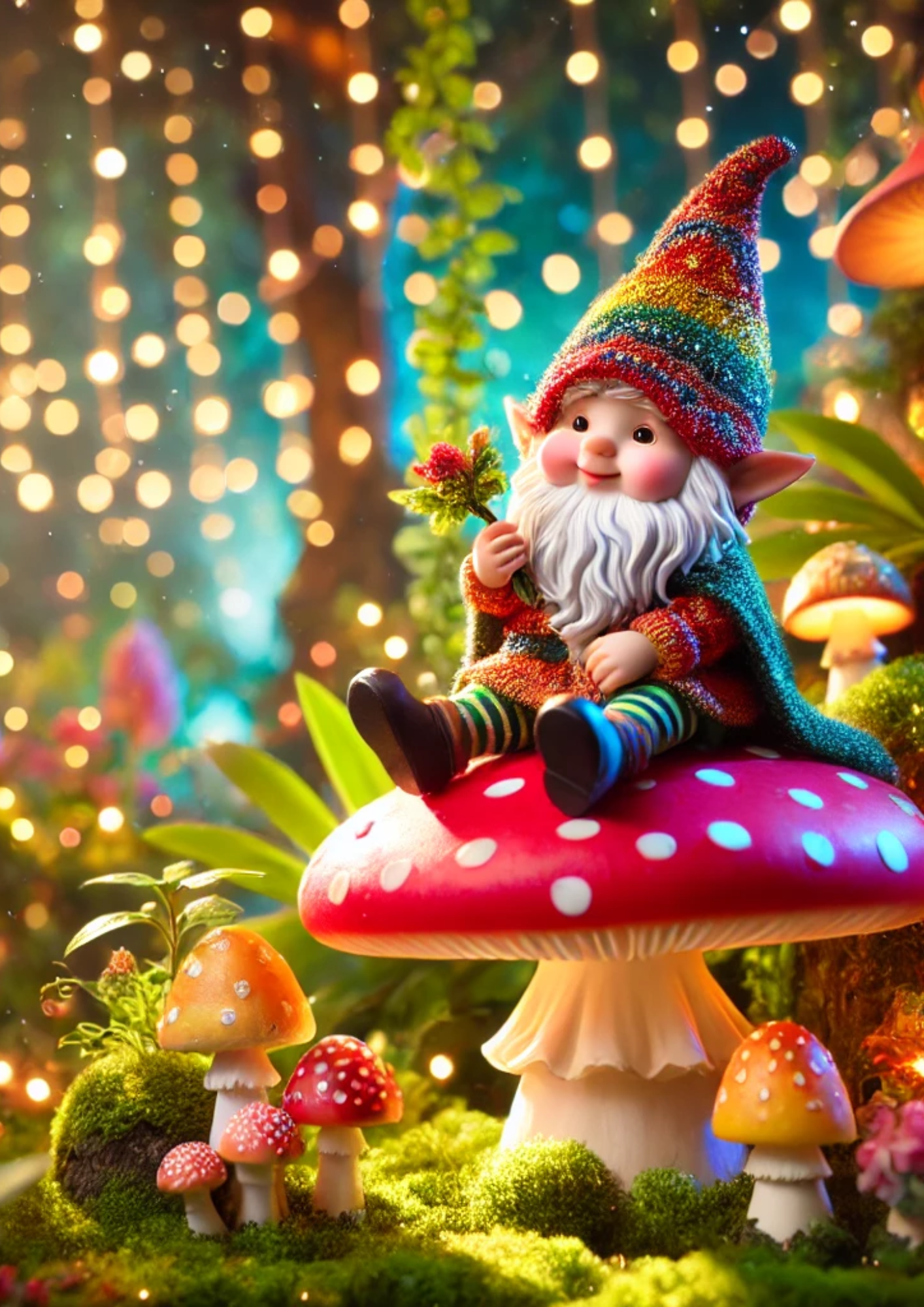 Sticker Sheet / Greeting Card – Leprechaun Full Cat. No. 2047